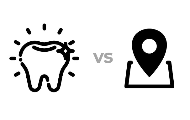 dental seo vs local seo comparison