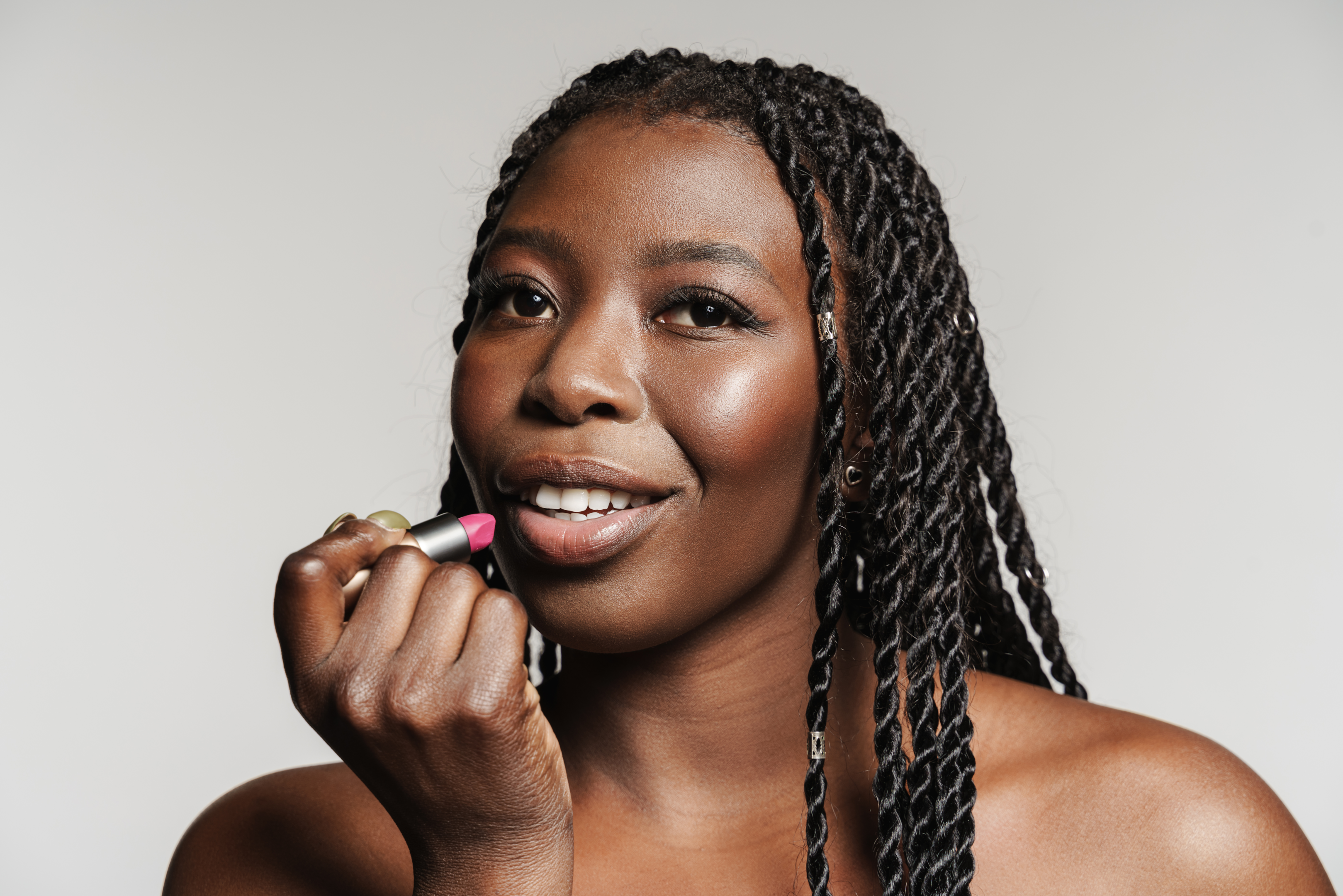 Réussir le maquillage pour peau noire ou métissée 5 tendance - couvrance peaux noires - bouche