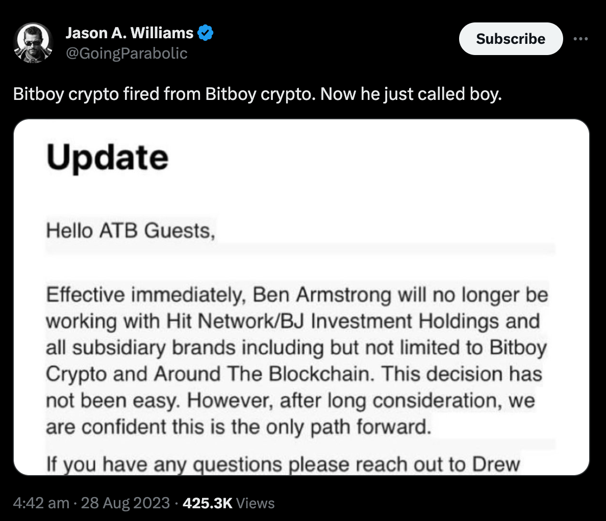 Who Is Bitboy Crypto A Comprehensive Guide To The Controversial Crypto