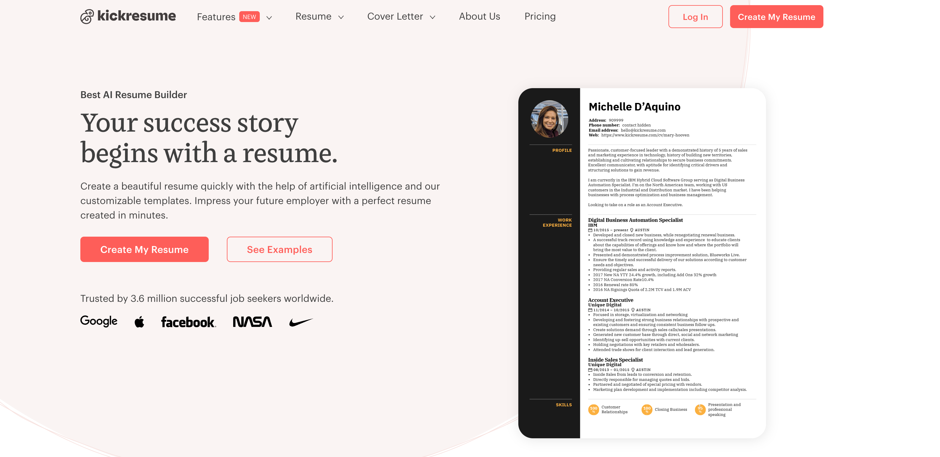 Best Ai Resume Builders To Land The Job Tested Samantha Brandon