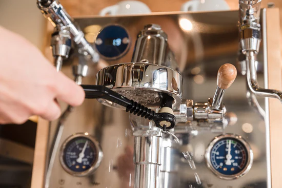 How to clean an espresso machine