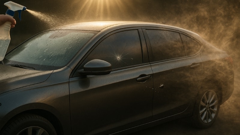 Different elements that affect the tint including sun rays, chemical cleaners, dust, rocks, etc.