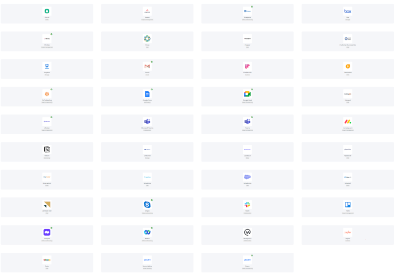 Integrations