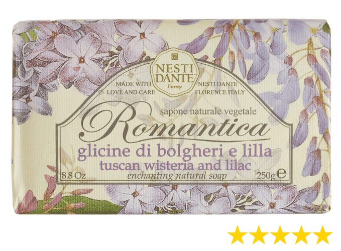 Nesti Dante Romantica Tuscan Wisteria & Lilac Soap