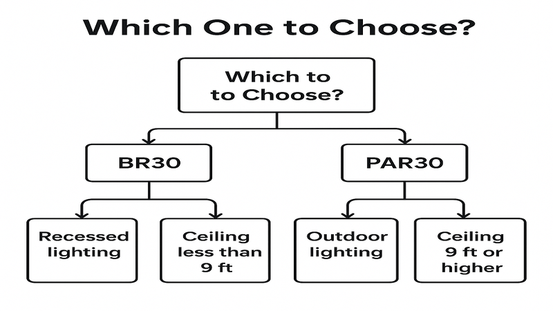 BR vs PAR: Which bulb option to choose?