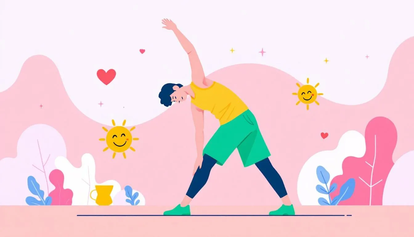 A person engaging in physical activity, demonstrating a new healthy habit.