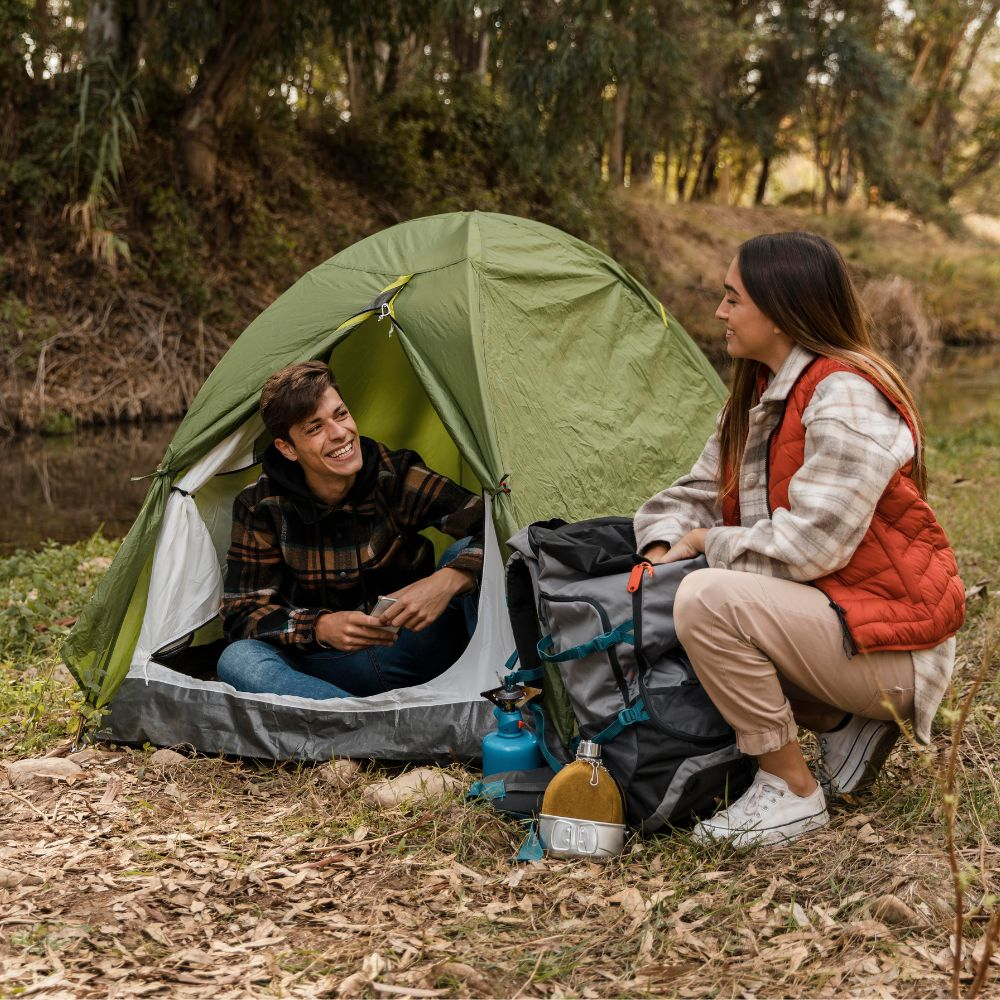 What is the best size for a two-person tent?