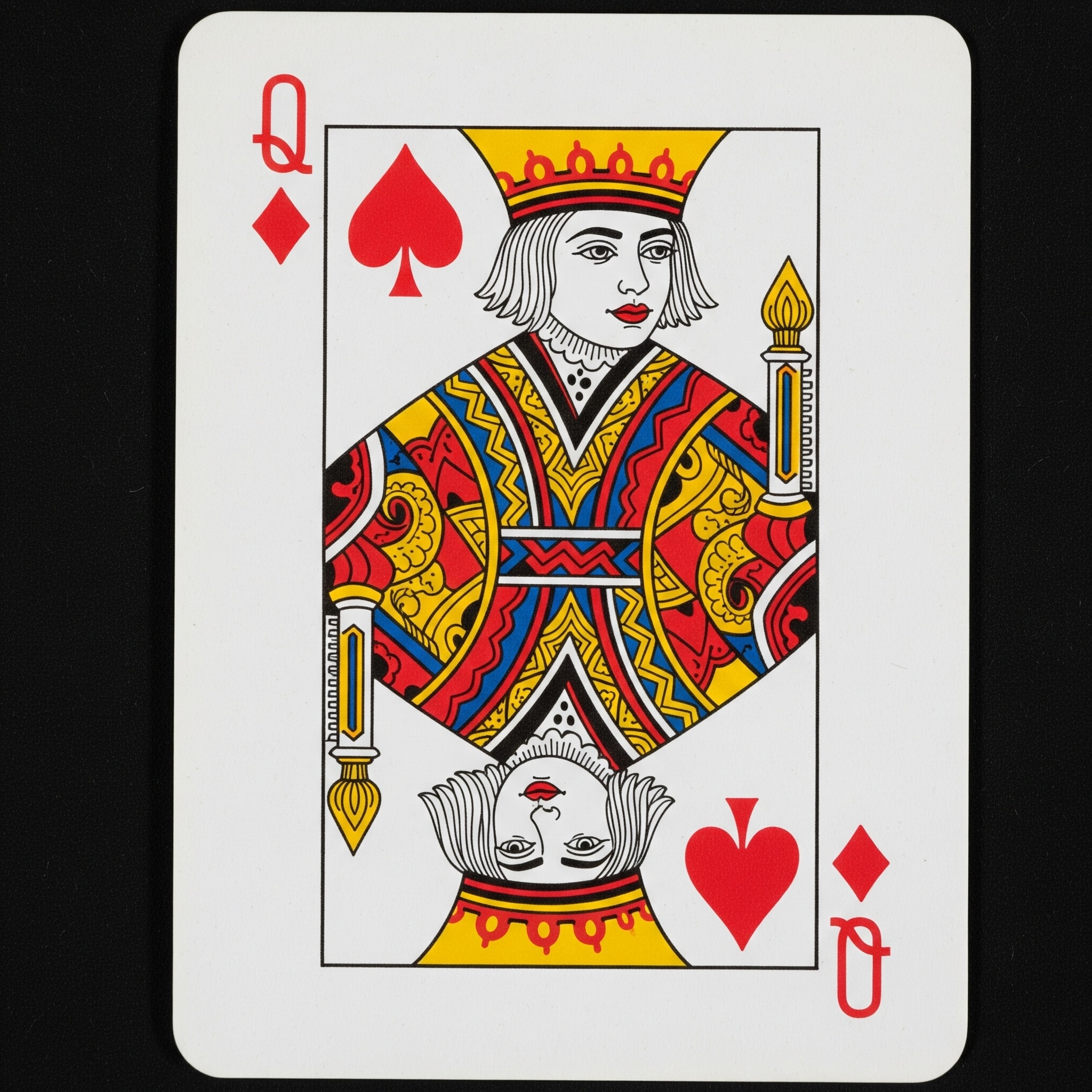 Playing card - Queen