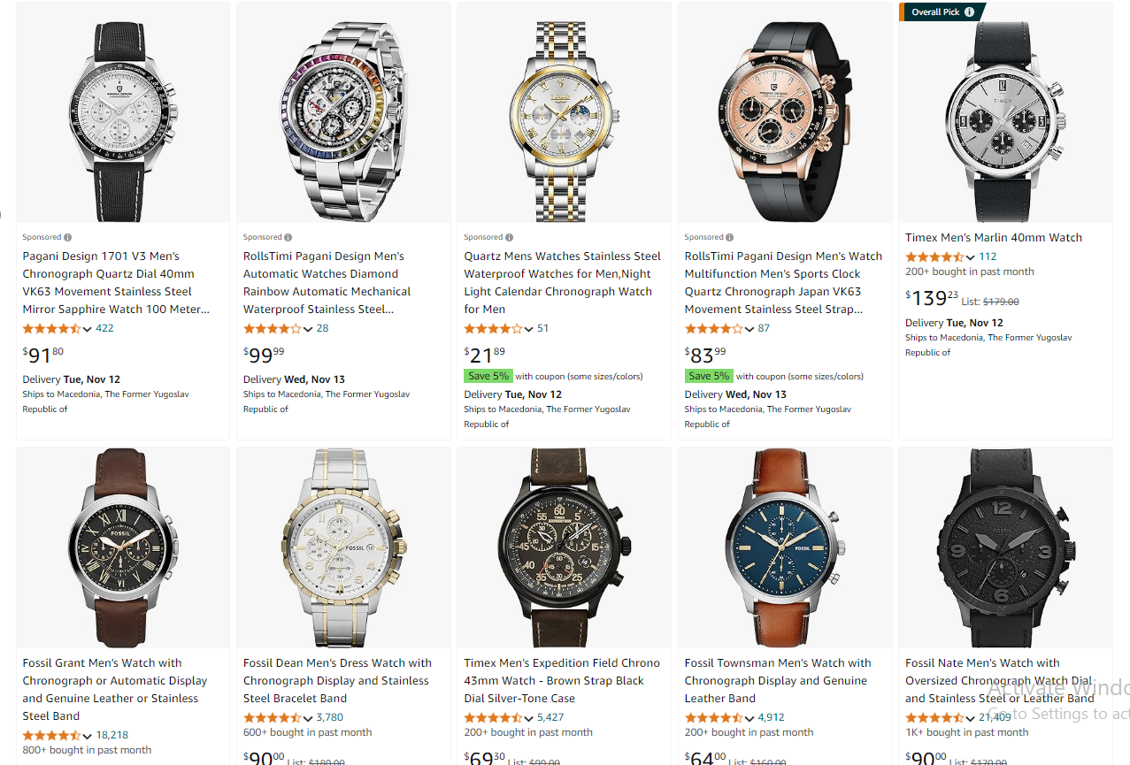 dropshipping watches