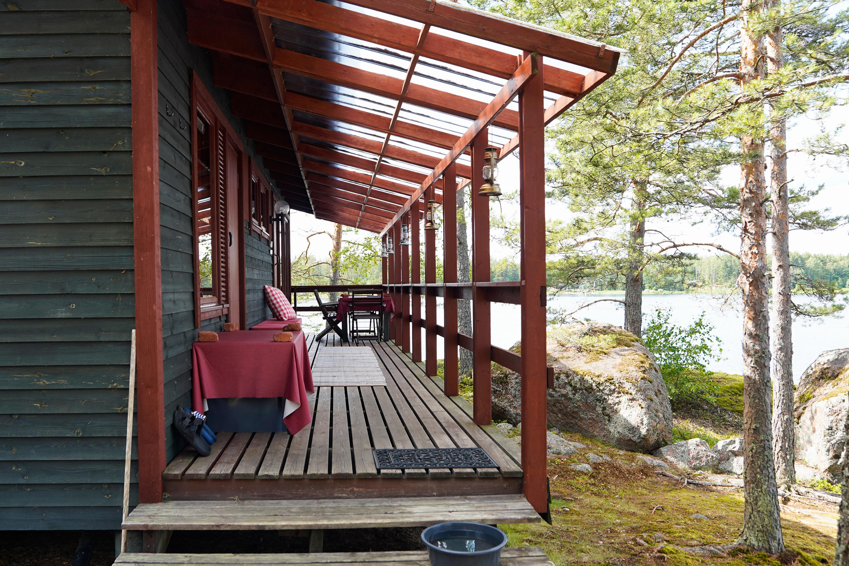 Nellin mökki on rakennettu 80-luvulla.