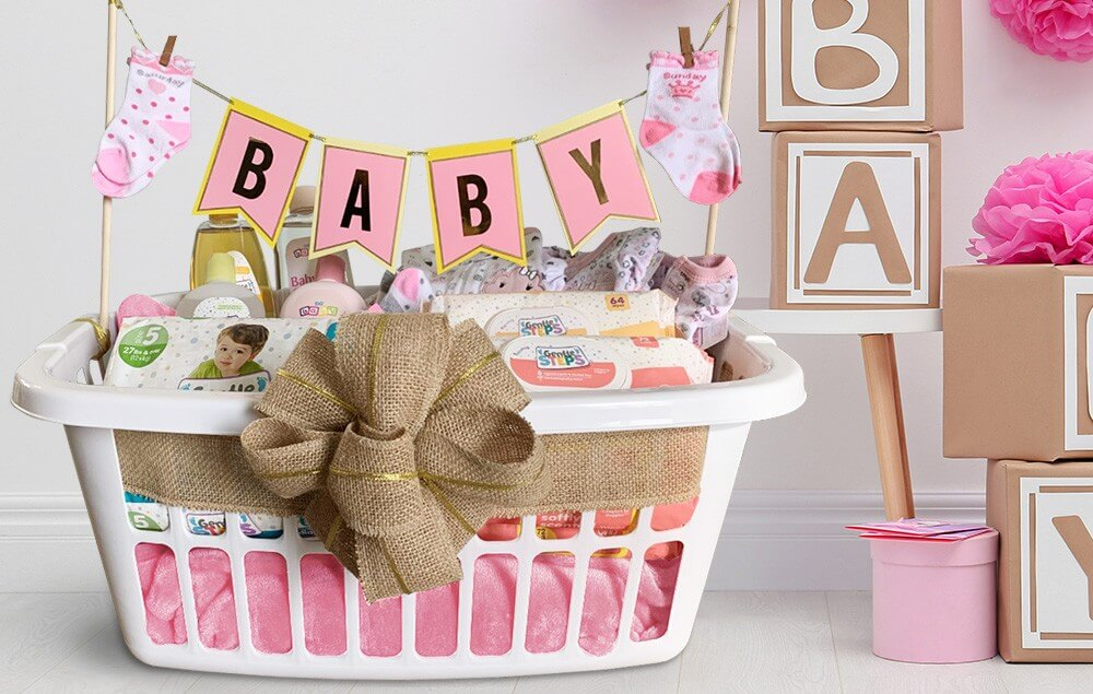 Baby Shower Gift Basket (dollargeneral.com)