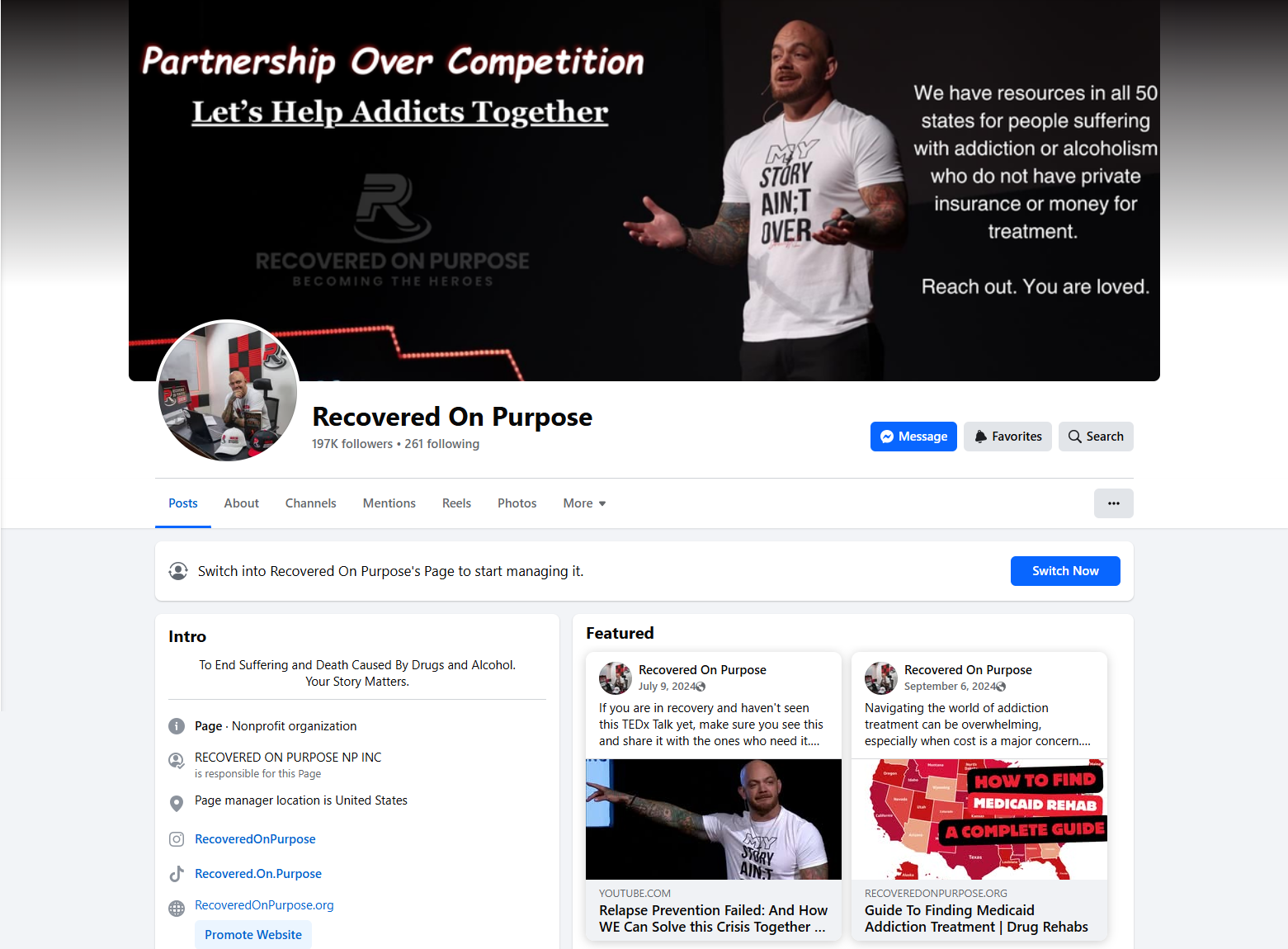 Gain Facebook Followers for Rehab Center Business Page