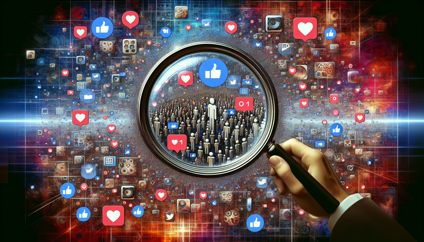 Amplifying engagement through social media scrutiny
