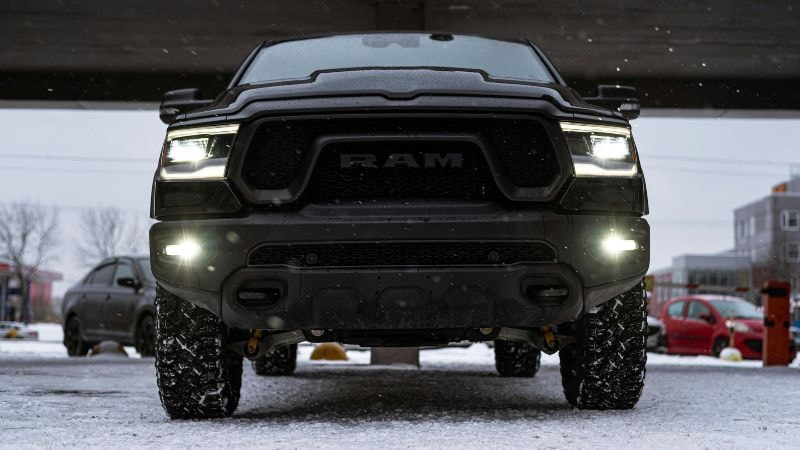 Proper beam of LED headlights in RAM 1500
