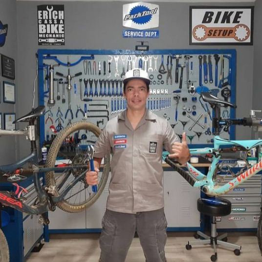 Erich Cassa - Fonte: site do Bike setup.
