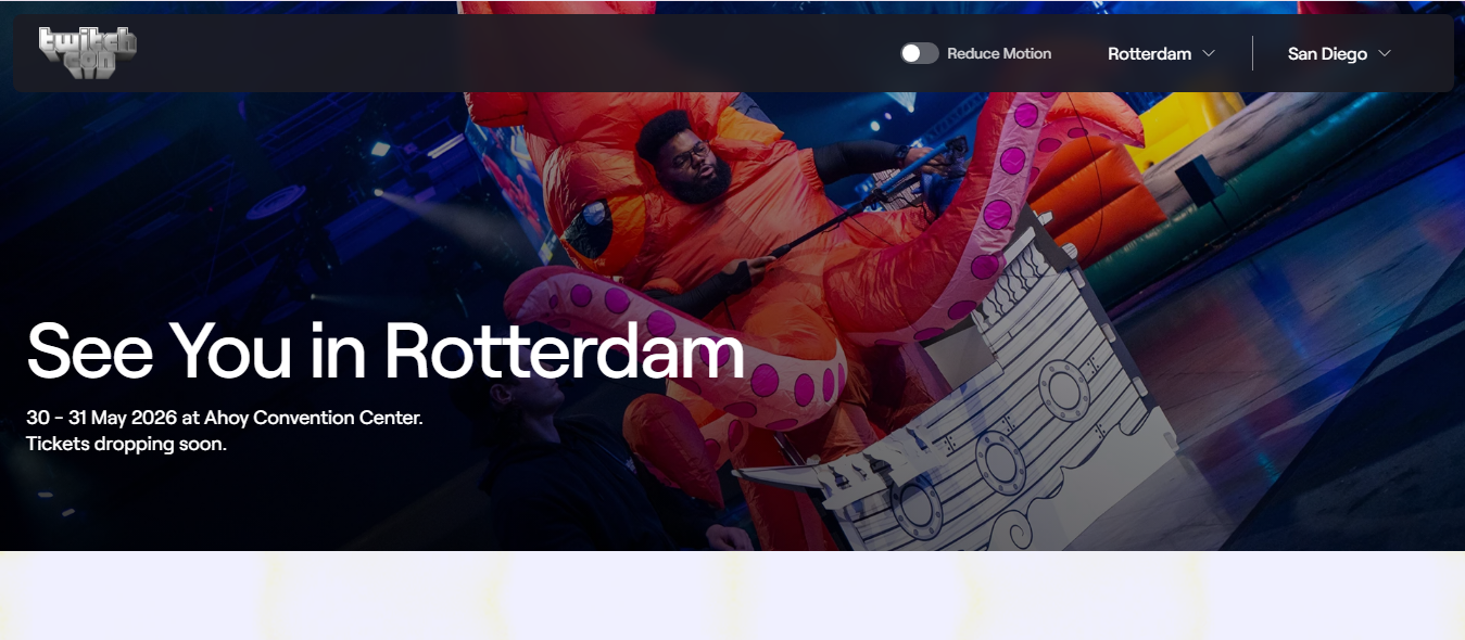 TwitchCon Europe (Rotterdam)