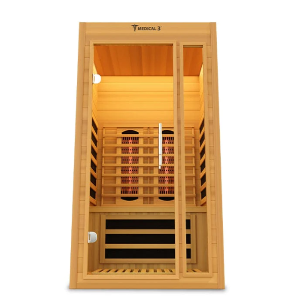 Image of the Medical 3 sauna from Airpuria, offered with free shipping.