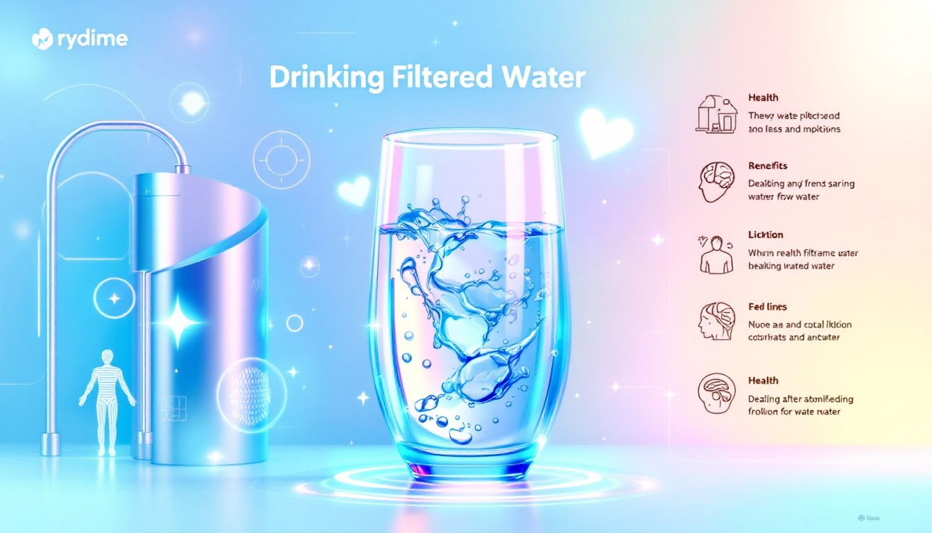 The health benefits of drinking filtered water.