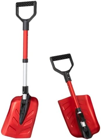 A selection of compact and durable car snow shovels