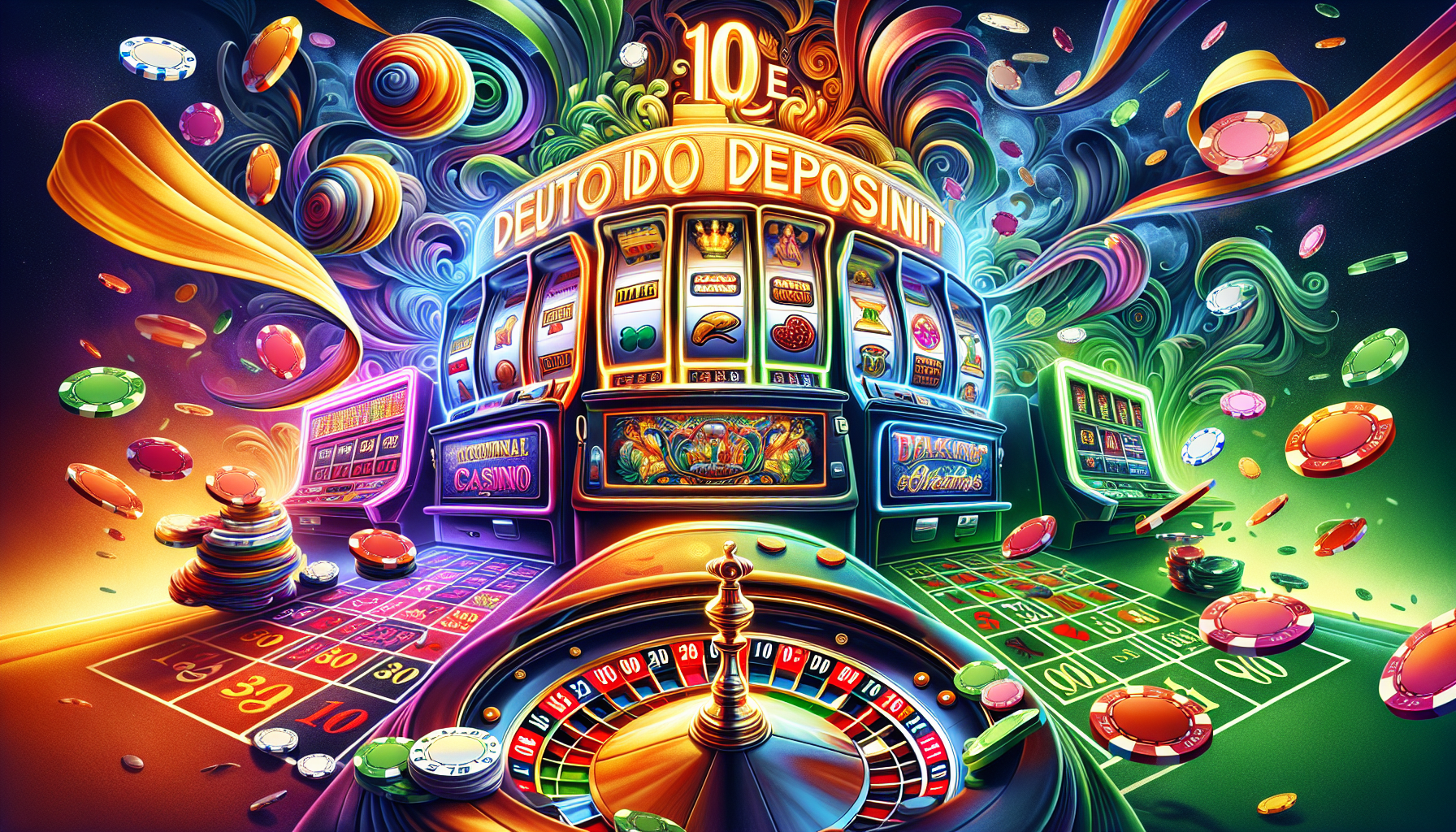 Diversidad de juegos disponibles con un depósito de 10 euros en un casino en línea