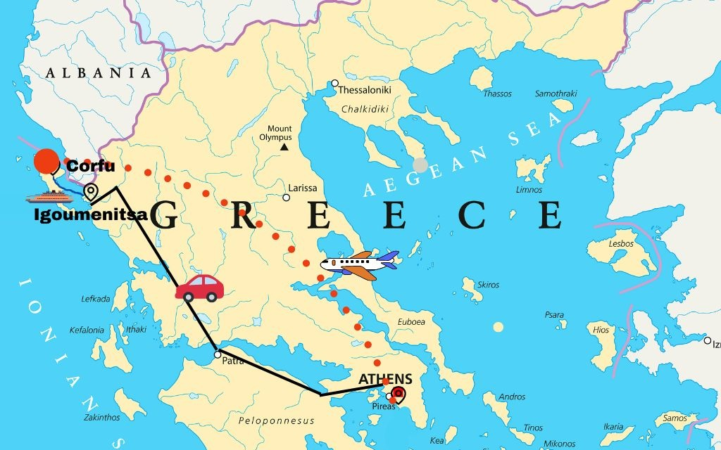 How To Get From Athens To Corfu By Car Bus Ferry And Plane In 2023