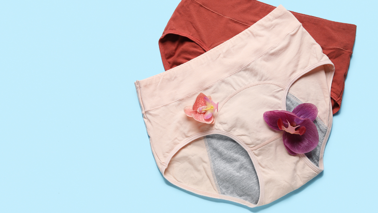 multiple pairs of period underwear