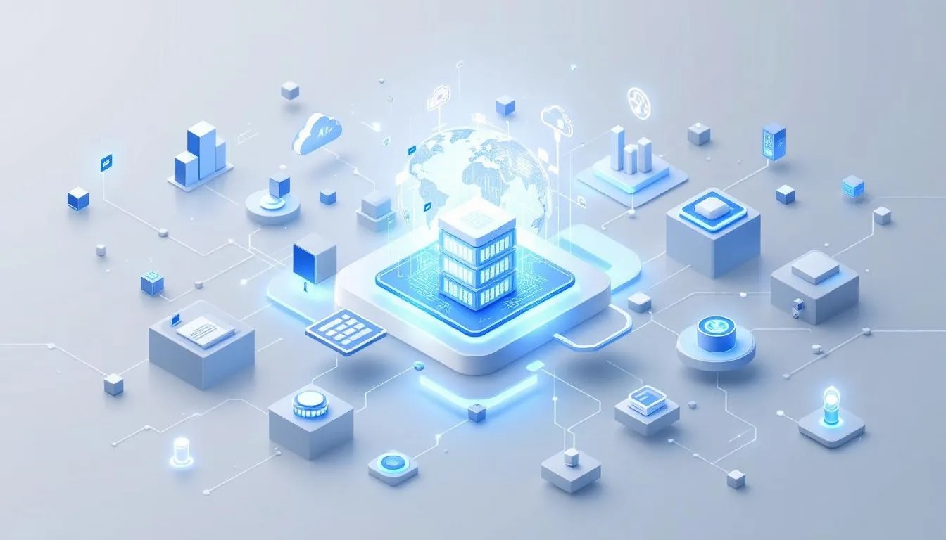 A visual representation of the global data center market overview.