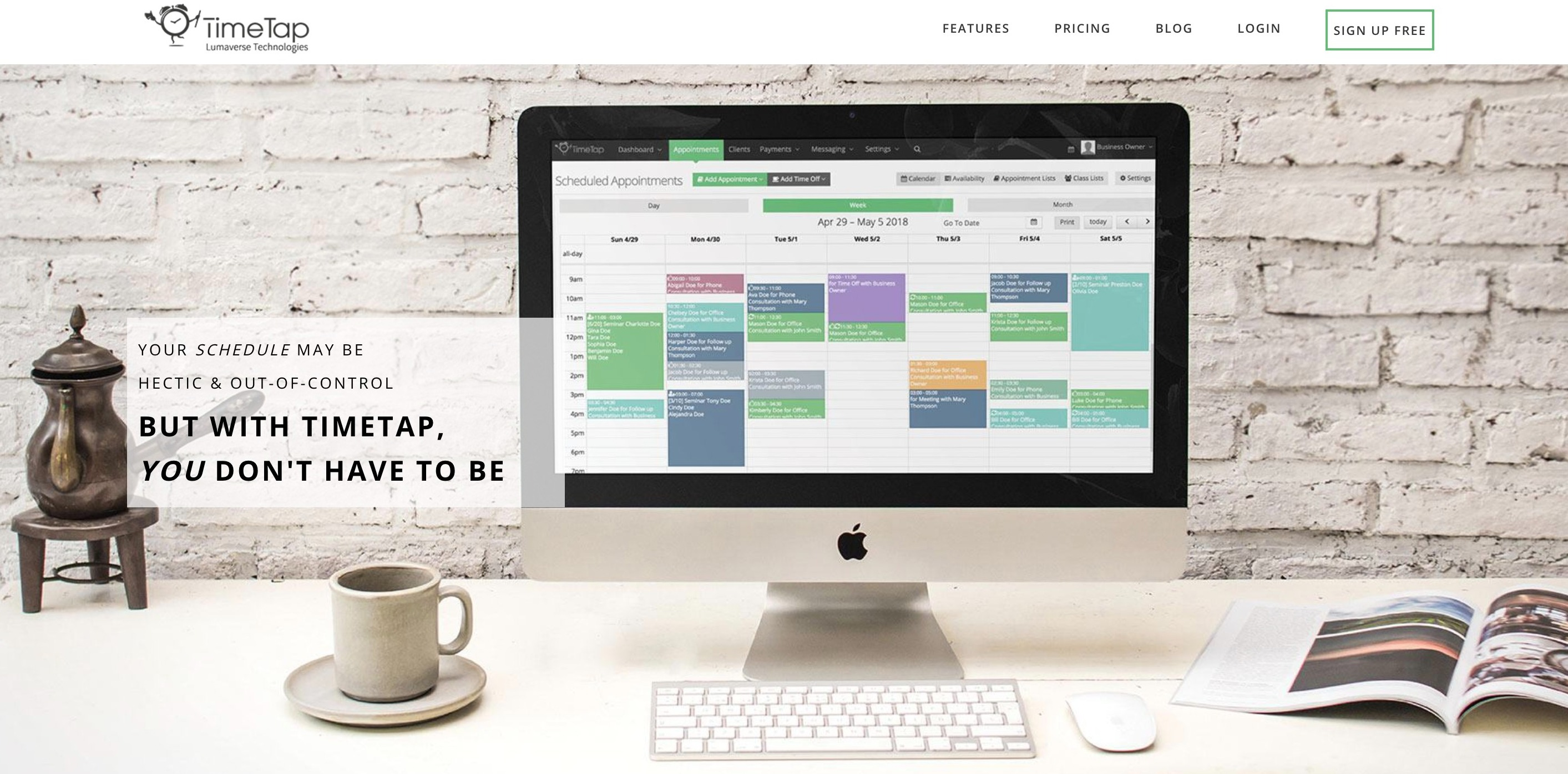 TimeTap - Online Appointment Scheduling Software