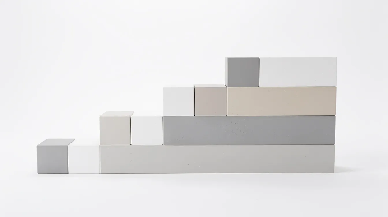 The image features colorful building blocks stacked in ascending layers, resembling a staircase, set against a clean, white background. This visual metaphorically represents the structured approach to real estate investing, where each layer signifies the steps involved in real estate deals, from earnest money deposits to closing costs and property ownership.