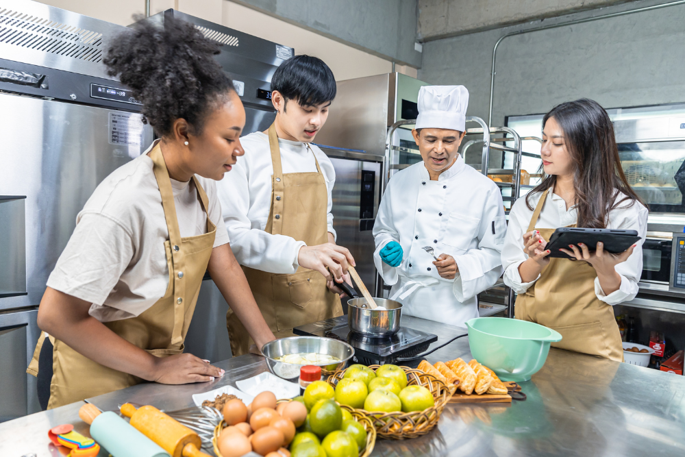 Cooking Class at The Columbia Culinary Academy