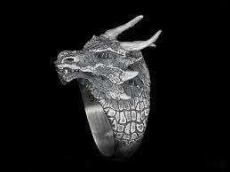 Dragon Head Ring - Etsy Canada