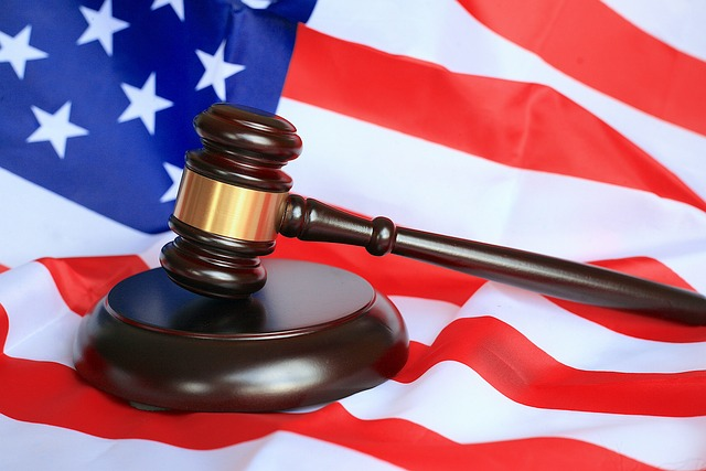 gavel, usa, flag