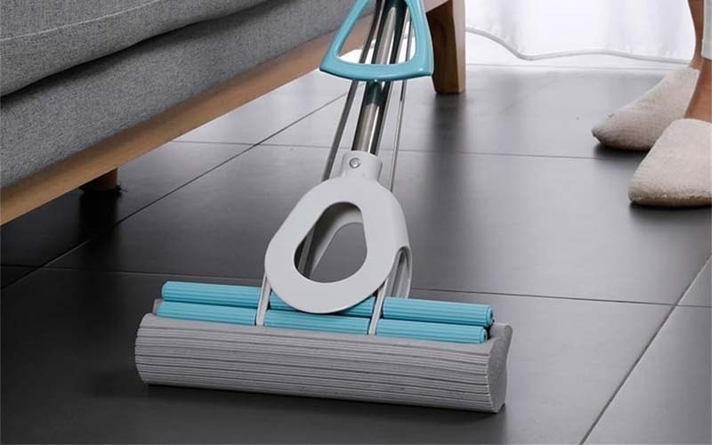 Foam sponge mop head