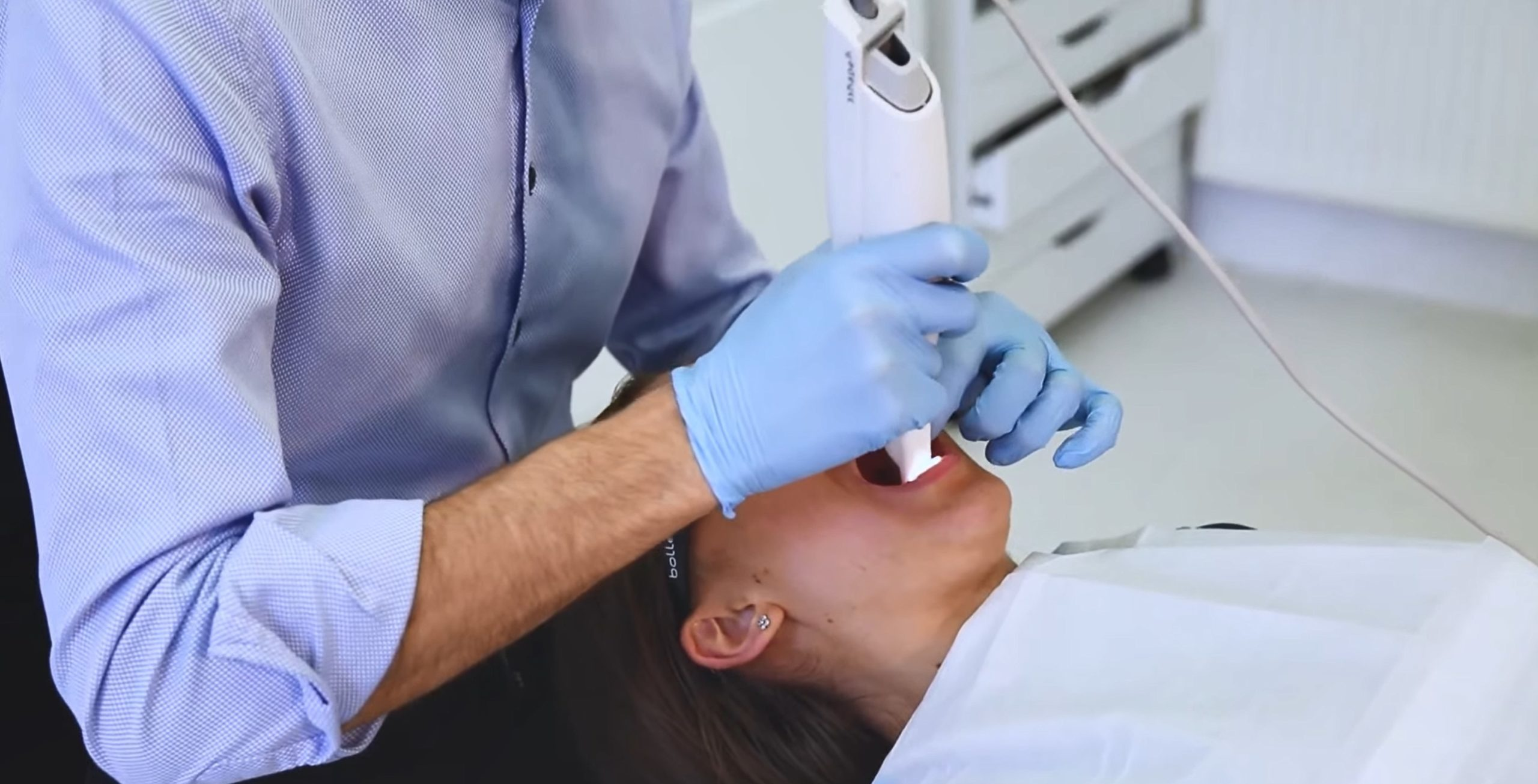 cleaning of teeth from tooth decay