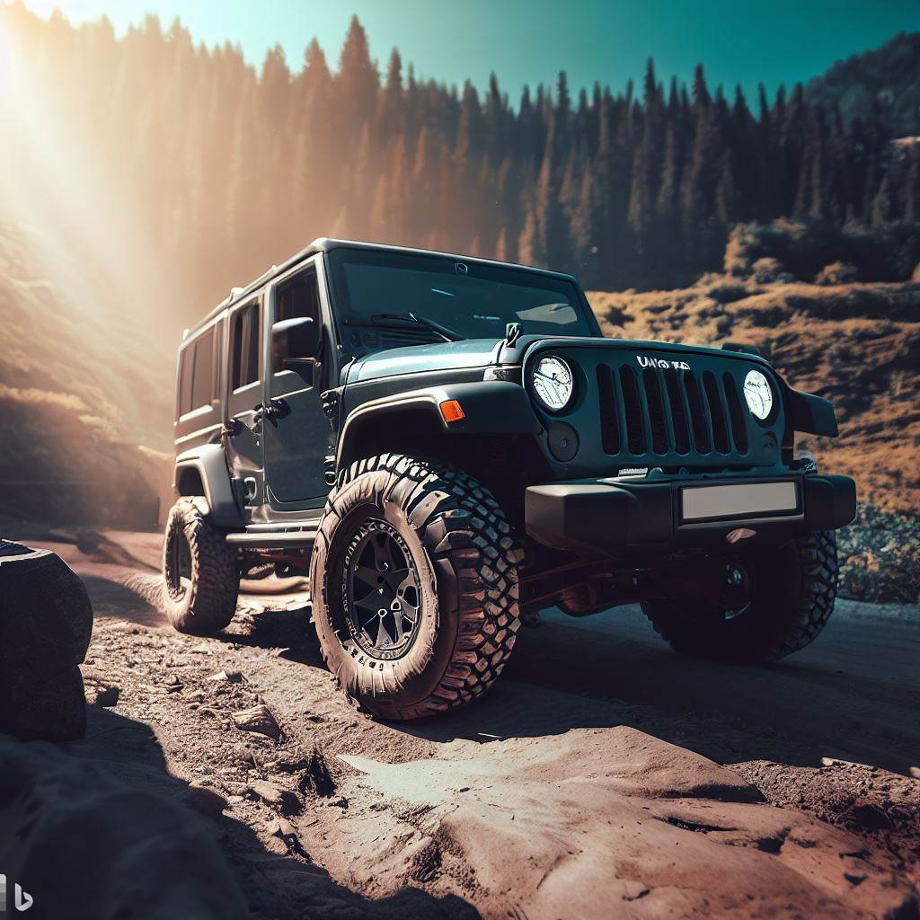 A HD Picture of Jeep Wrangler in an outdoor exploring setting