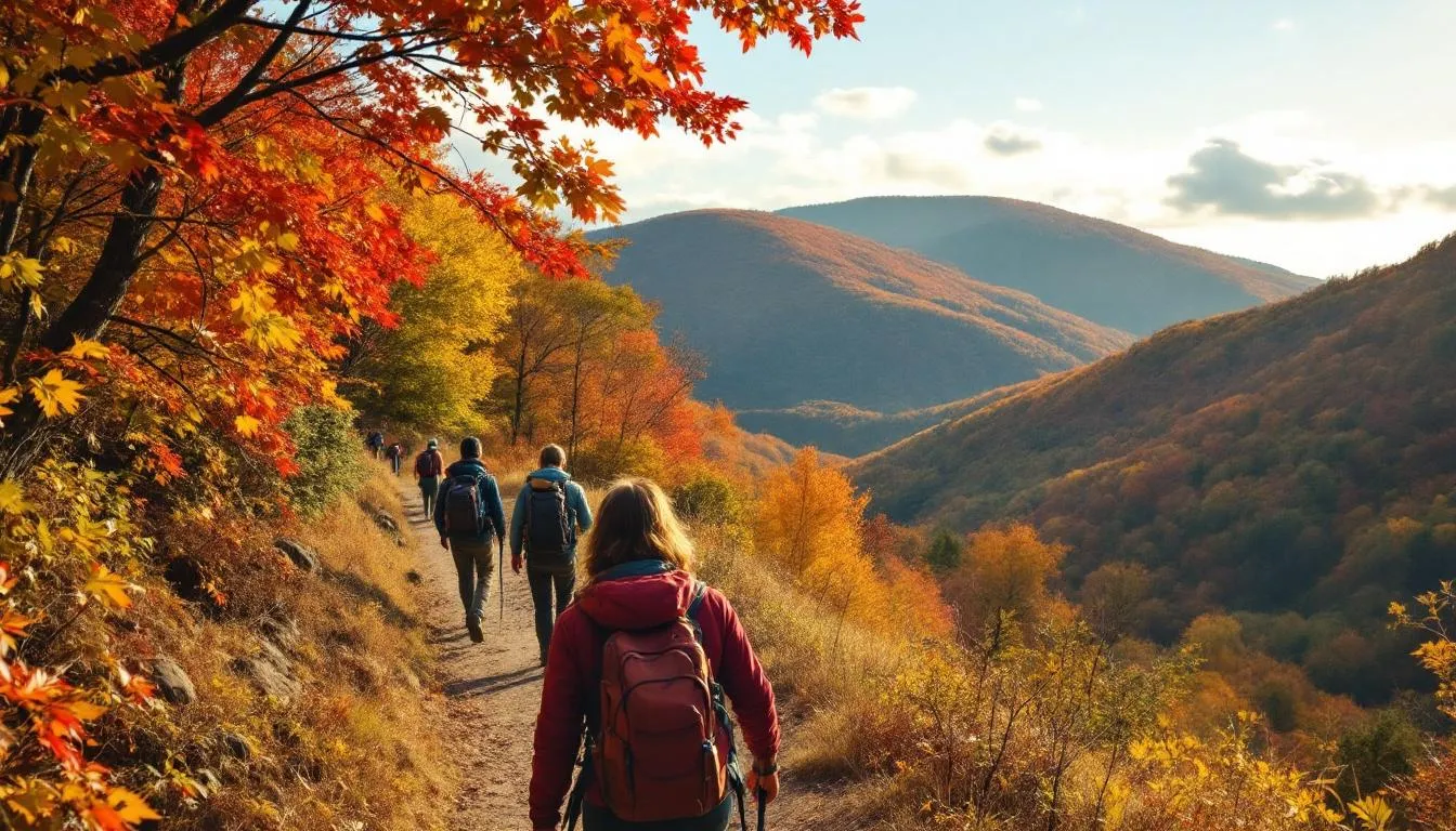 Adventurers enjoying various outdoor activities in North Central West Virginia.