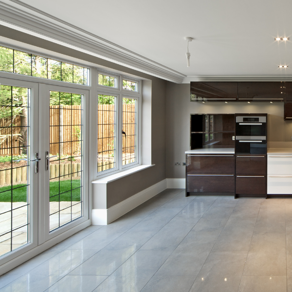 An image showing a house with new windows.