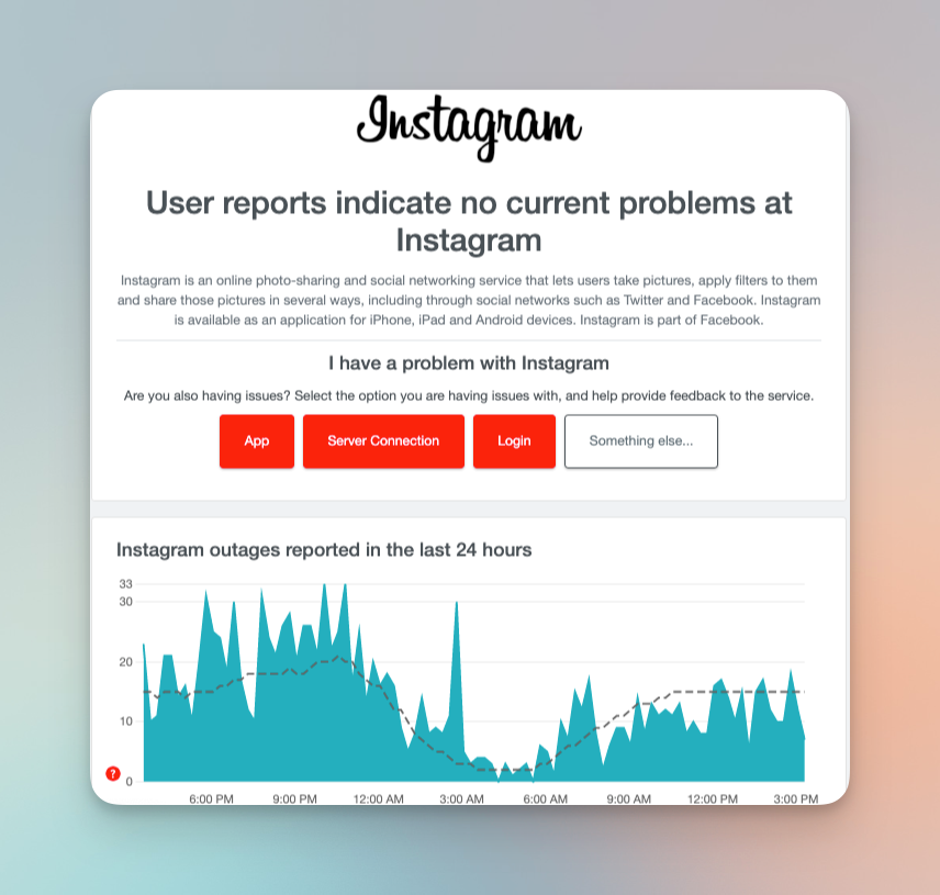 Remote.tools recommends checking if Instagram servers are down which may be a reason why you are not able send Instagram direct messages