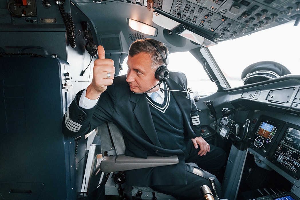 Preparing for the FAA check ride with a flight instructor.