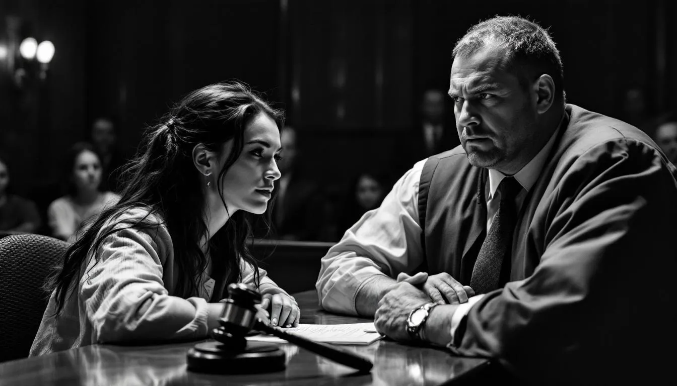 Evidence presentation in a domestic violence custody case.