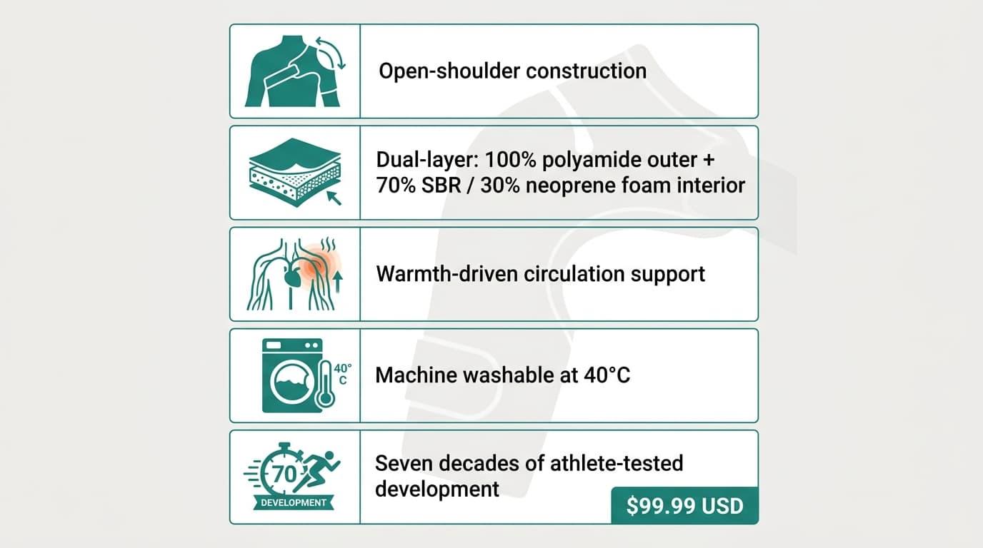 1. Rehband UD X-Stable Shoulder Support: Best Premium Option for Serious Competitors