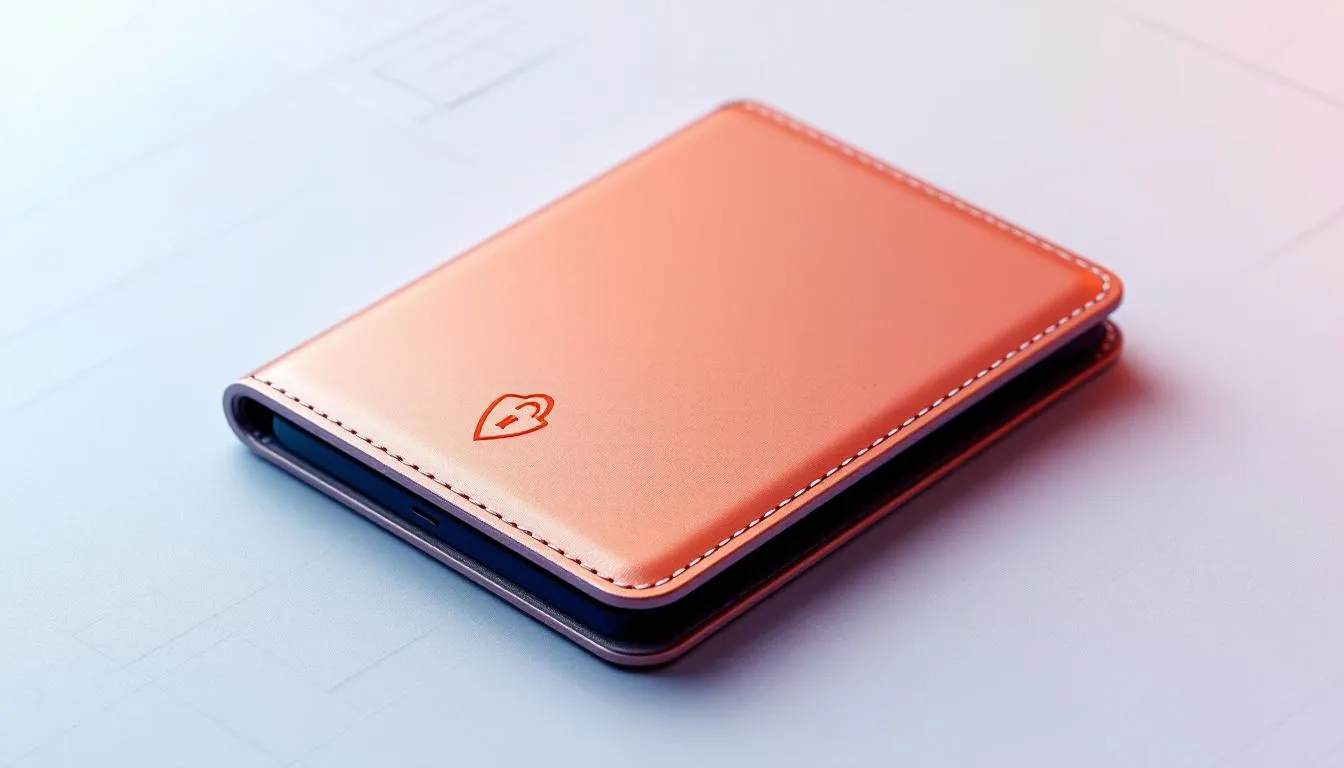 Een afbeelding van een RFID portemonnee die bescherming biedt tegen ongewenste toegang.