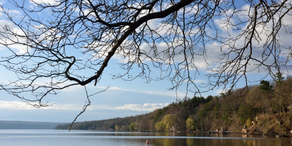 Cayuga Lake in Finger Lakes