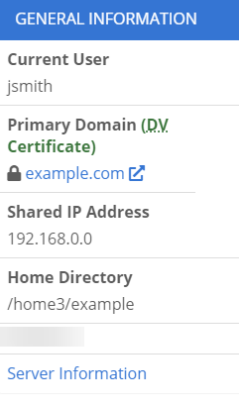 FTP Domain General Information