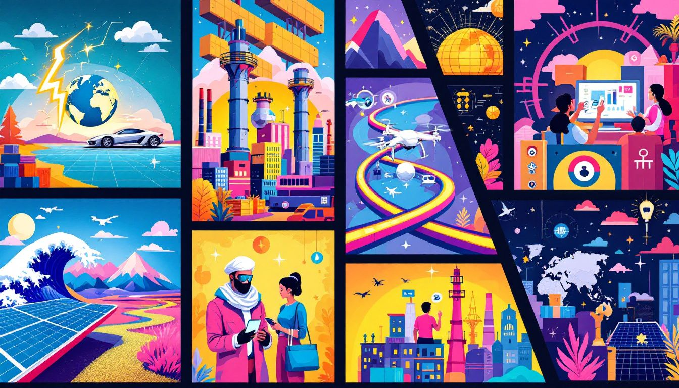 01e5b947 ee46 43fb 84eb be2bdc8f79cc A collage of the top 10 import-export business ideas for 2024.