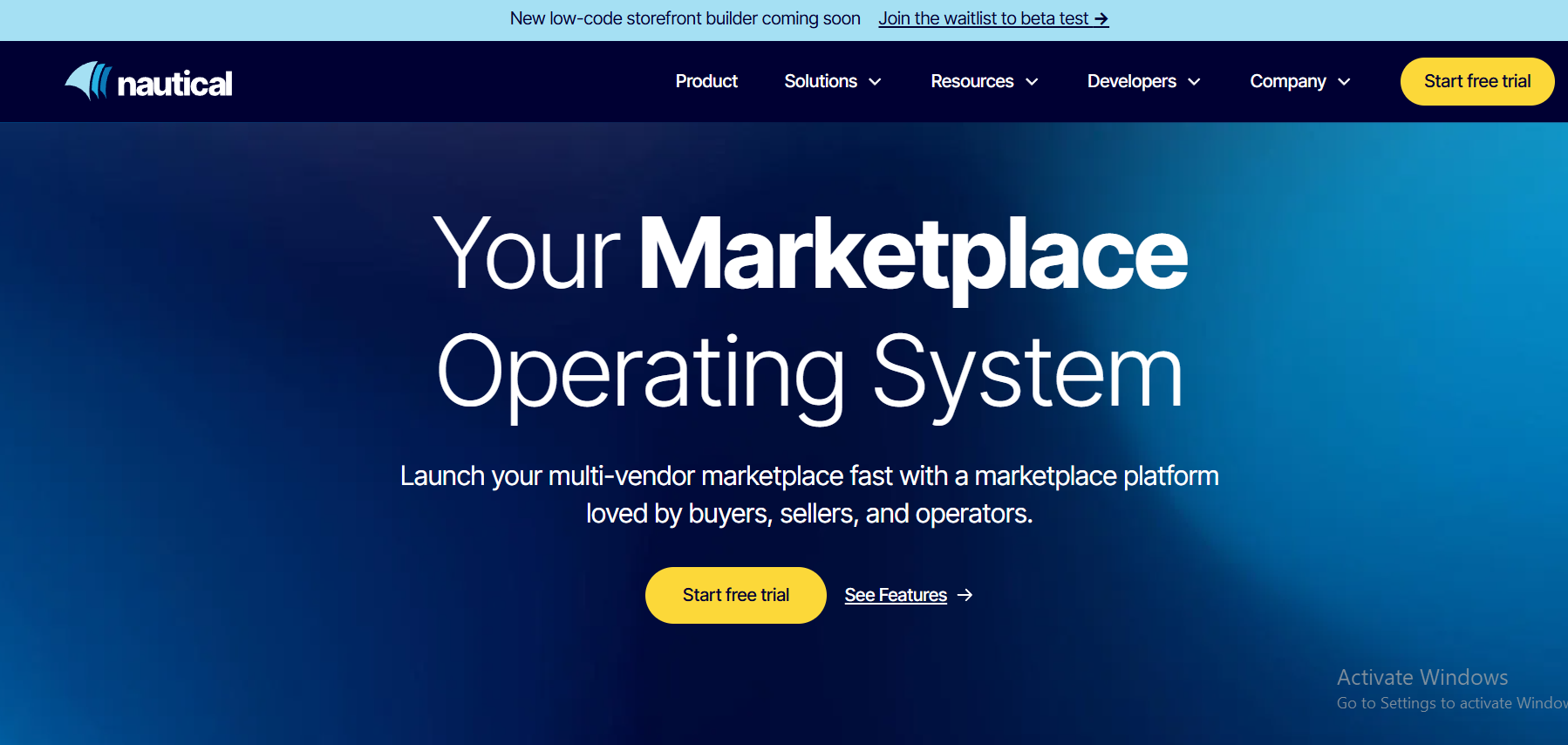 multi vendor marketplace platform