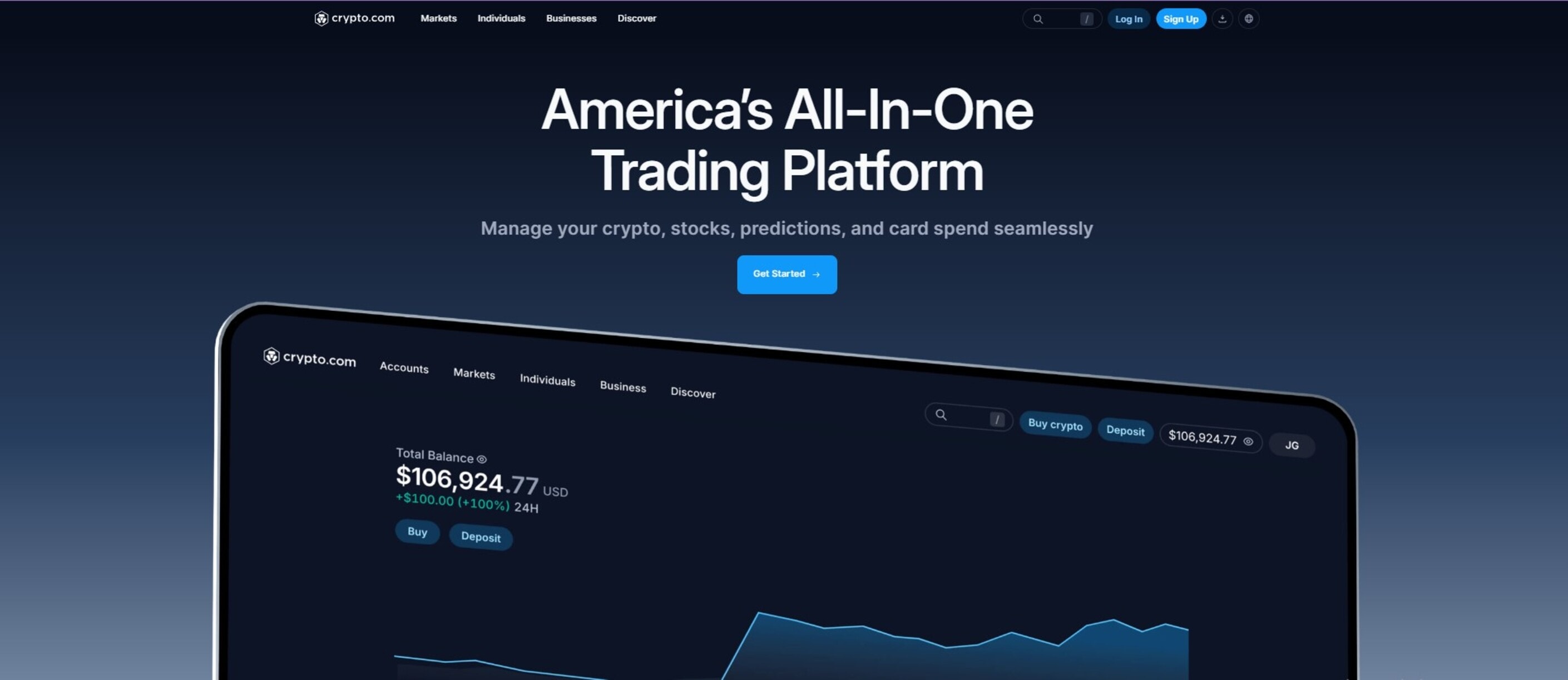 Crypto.Com – Best for staking rewards and mobile-first users