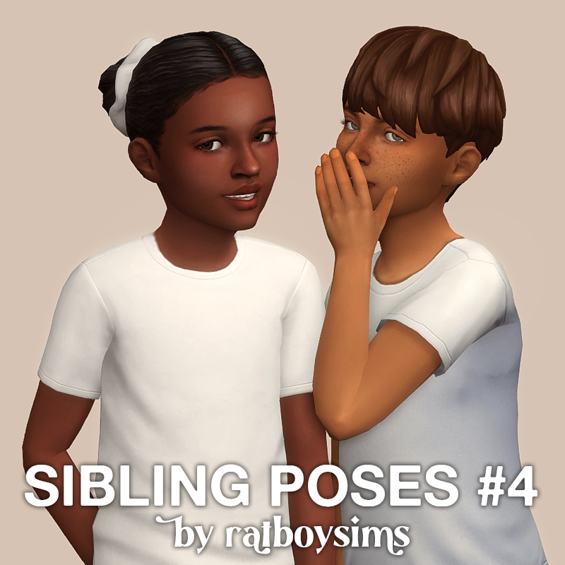 Sibling Poses #4
