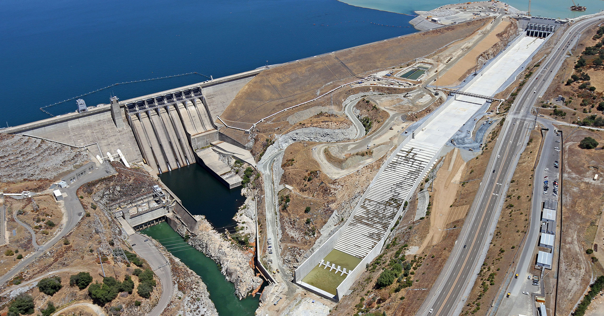 Aecom's national governments business, Safety Engineering and Design Services of National Dam