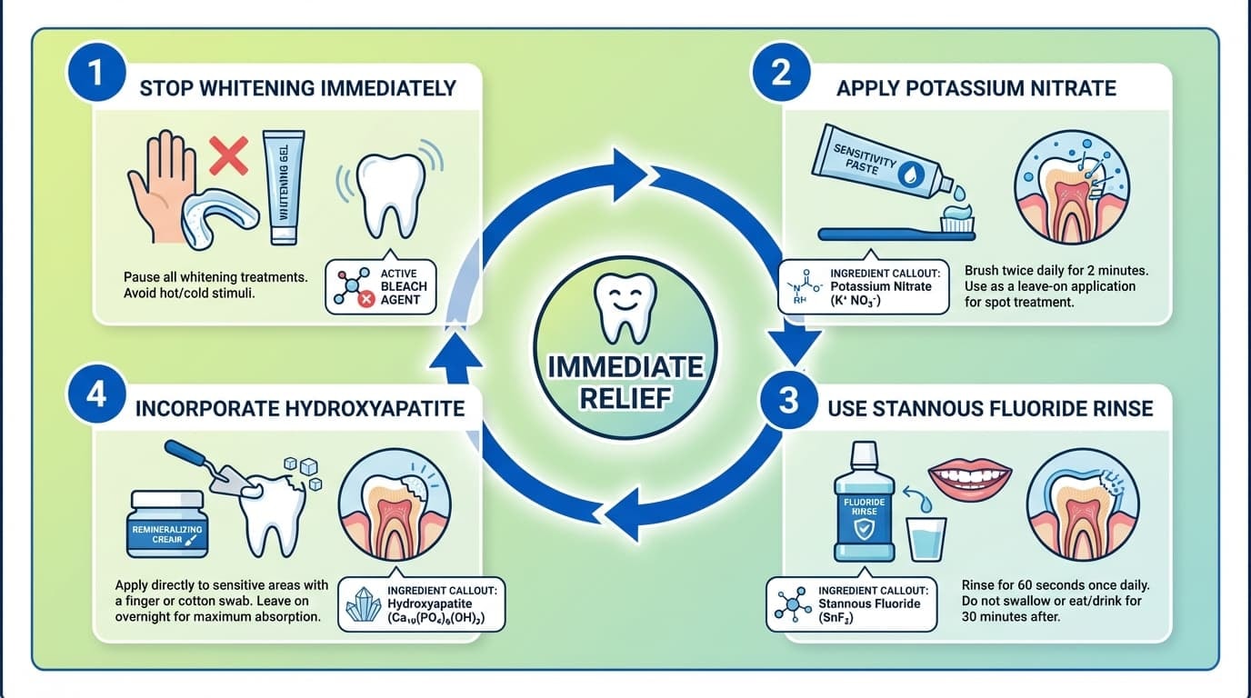 Immediate Relief: What To Do When Your Teeth Hurt After Whitening Strips